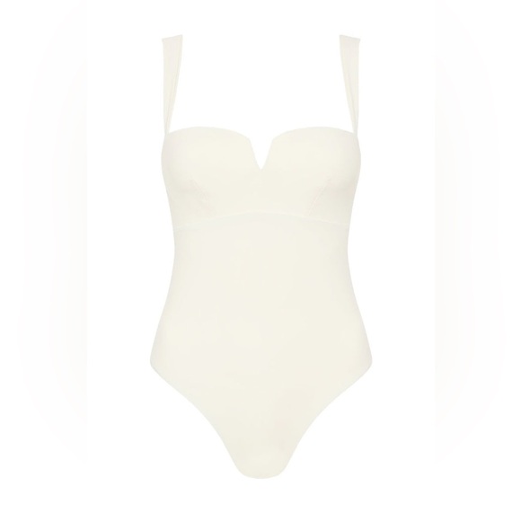 BONDI BORN ELISSE ONE PIECE - PEARL, Size Medium, $325 - Picture 4 of 9